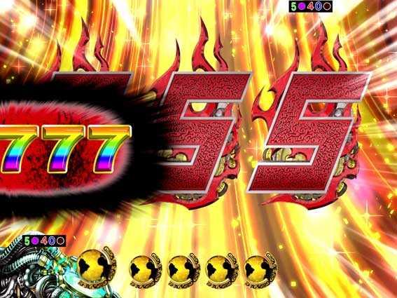 ぱちんこCR真･北斗無双の昇格演出　あとX秒だ