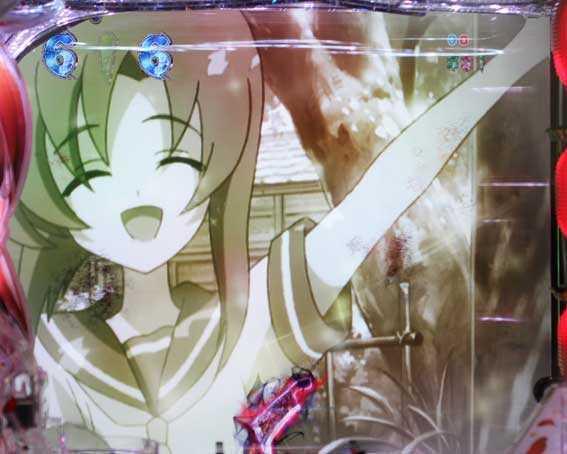 ひぐらしのなく頃に～迴～　リーチ中チャンスアップ　回想チャンスアップ