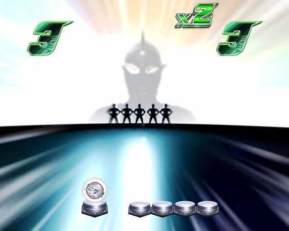 ウルトラ6兄弟　5兄弟シルエット