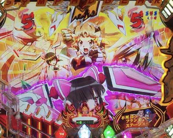 シンフォギア2　その他の予告　ノーマルリーチ中背景