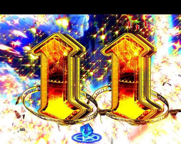 Pとある魔術の禁書目録JUA　バトルリーチ（VS神の右席）　神裂登場（図柄色変化）