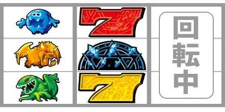 ワードオブライツⅡ　赤7狙い手順　リーチ目