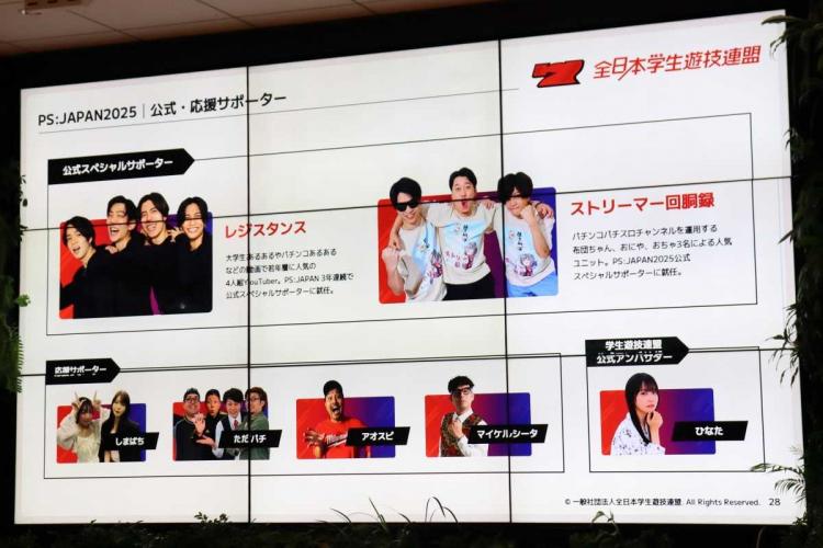 「PS:JAPAN 2025」サポーター