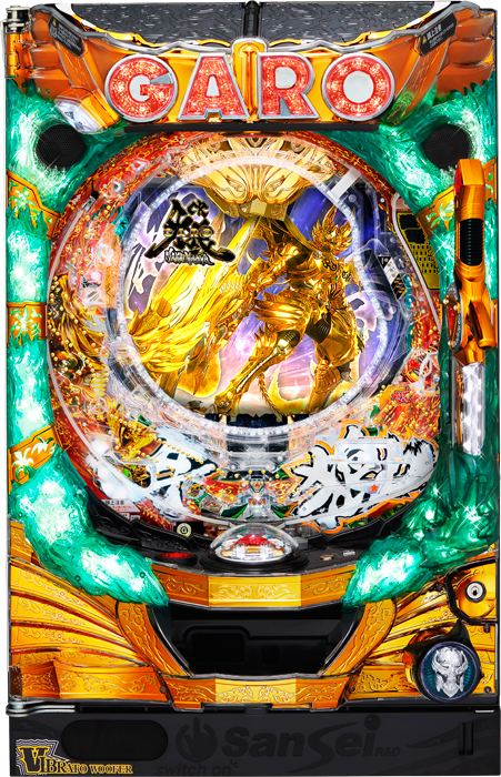【送料込み】 牙狼 魔戒ノ花 beast of gold 実機【希少カスタム】 CR牙狼魔戒ノ花～BEAST OF GOLD ver.～ ガロ・パチンコ・保留
