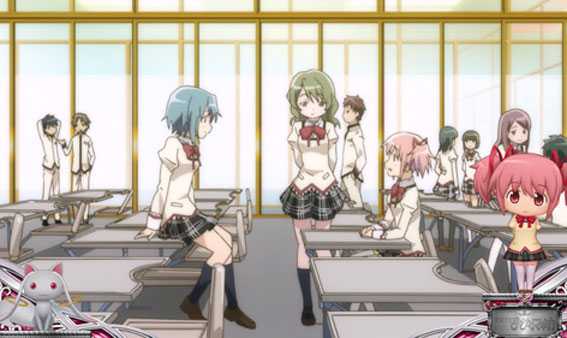 まどかマギカ2 通常ステージ 学校ステージ