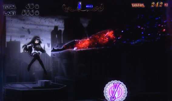 まどかマギカ2 ワルプルギスの夜 敵の攻撃