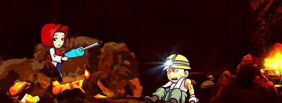 番長３の特訓演出　マチ子