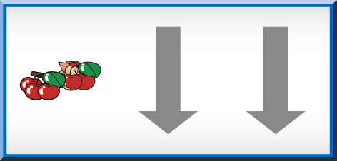 マイジャグラーIVのリーチ目【チェリー付き】