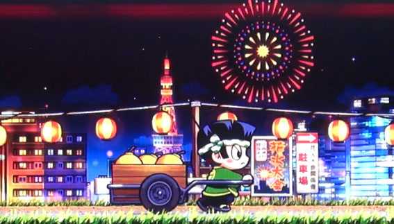 ドンちゃん2の花火予兆