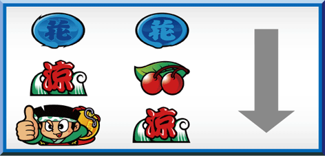 ドンちゃん2のリーチ目