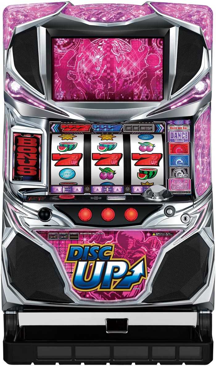 ディスクアップの筐体デザイン2ndパネル(ピンクパネル)