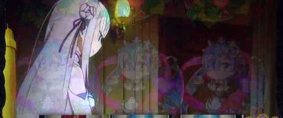 Re:ゼロから始める異世界生活(リゼロ スロット)のひざまくらステージキャラクター