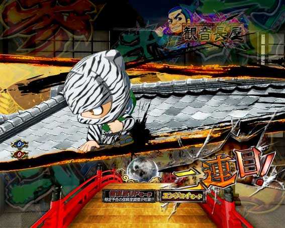 P必殺仕置人のゼブラ柄