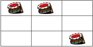 沖ドキ！のリーチ目　スイカ