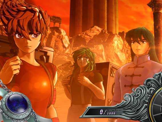 聖闘士星矢 セイントセイヤ 海皇覚醒の通常時の火時計前ステージ