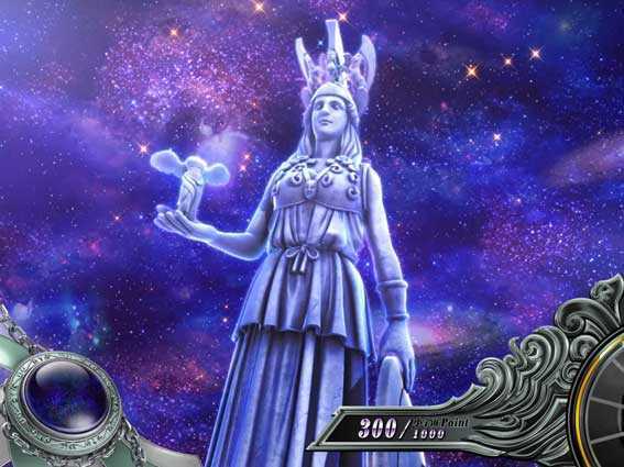 聖闘士星矢 セイントセイヤ 海皇覚醒の前兆時の女神像ステージ