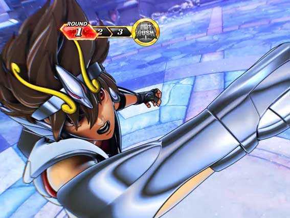 聖闘士星矢 セイントセイヤ 海皇覚醒の海将軍激闘の星矢先制