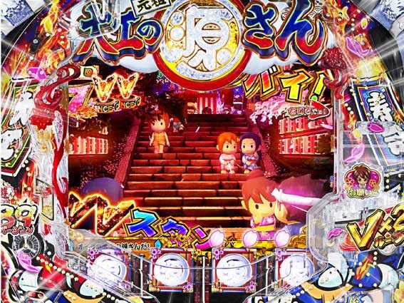 元祖大工の源さん 盤面フラッシュ予告