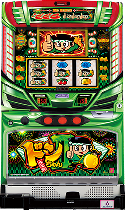 ドンちゃん2の筐体 緑ver.