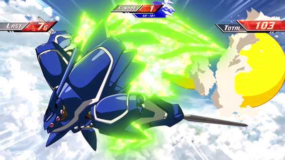 エウレカセブン3 スロット 新台 6号機のSH出撃