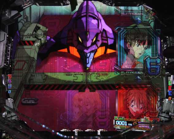 エヴァ　シト、新生　格納庫背景