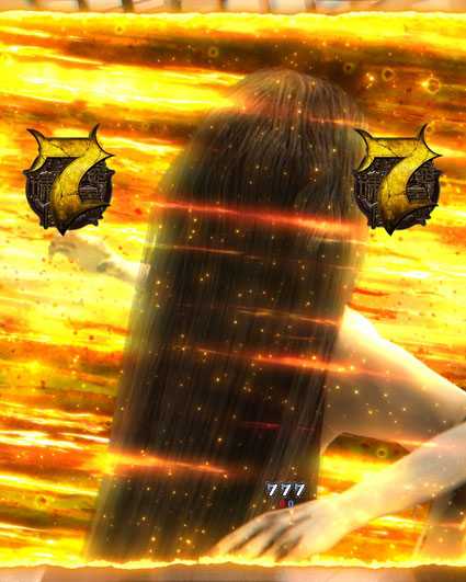 貞子vs伽椰子 頂上決戦　終盤カットイン金