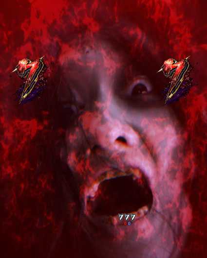 貞子vs伽椰子 頂上決戦　貞子VS伽椰子リーチ　伽梛子SIDE