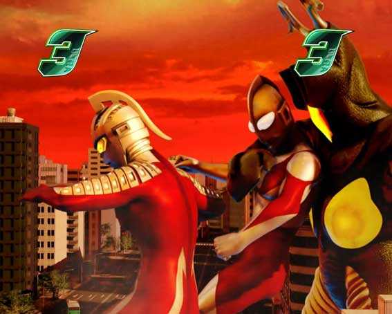 ウルトラ6兄弟　ウルトラマン（セブン共闘）vsゼットン