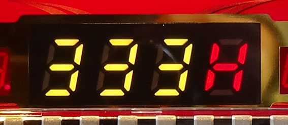 花伝 同数字3つと右にHでチャンスゾーン突入