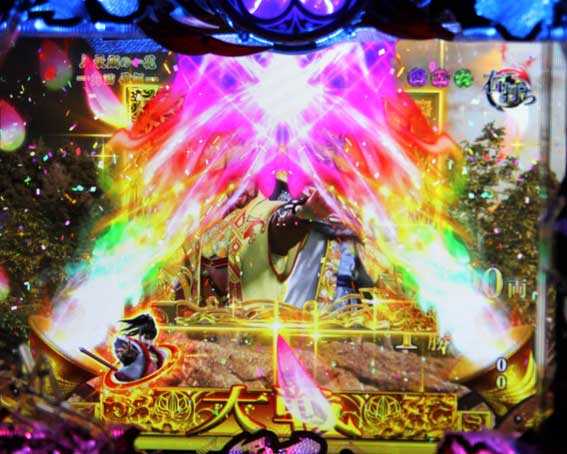 花の慶次～蓮　大砲連続演出