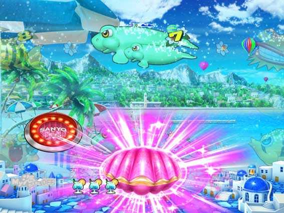 スーパー海物語IN地中海　貝ステップアップ予告