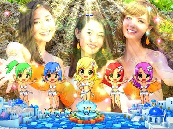 スーパー海物語IN地中海　ミスマリンちゃん背景プレミアム