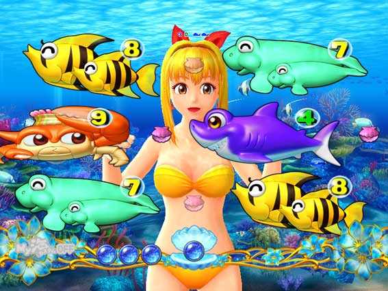 スーパー海物語IN地中海　マリンちゃんリーチ