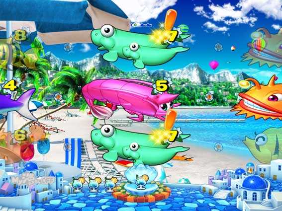 スーパー海物語IN地中海　タッチ演出