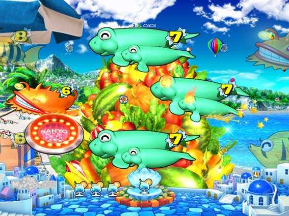 スーパー海物語IN地中海　ブレーキアクション