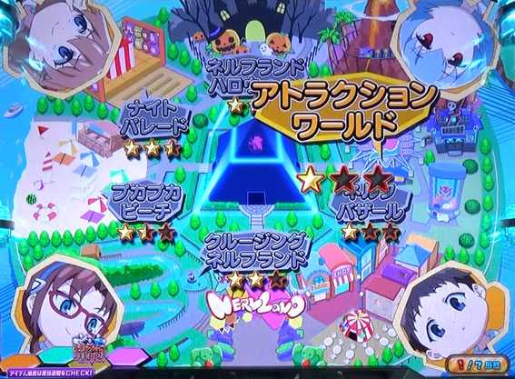 エヴァンゲリオン フェスティバル　ゲームの流れ
