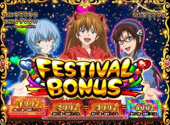 エヴァンゲリオン フェスティバル　フェスティバルボーナス