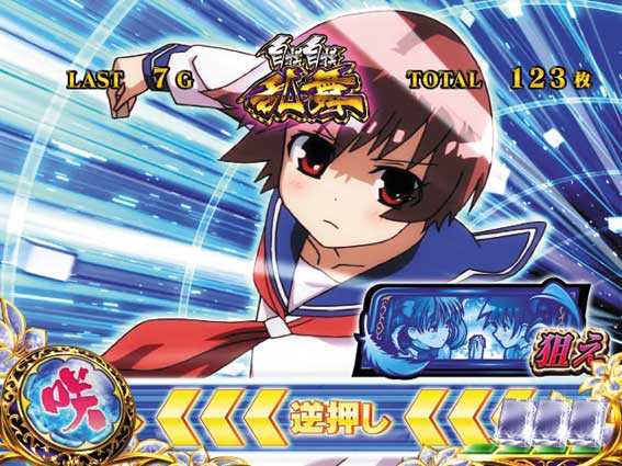 パチスロ咲　青BAR狙えナビ