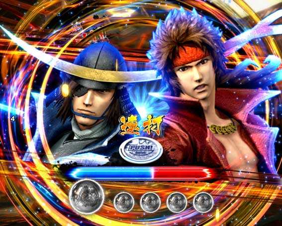 戦国BASARA(バサラ) パチンコ新台の剣戟チャンス