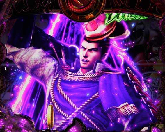 戦国BASARA(バサラ) パチンコ新台の図柄スベリ