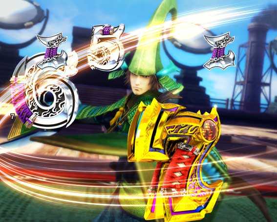 戦国BASARA(バサラ) パチンコ新台の毛利VS長宗我部