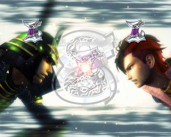 戦国BASARA(バサラ) パチンコ新台の柴田VS島