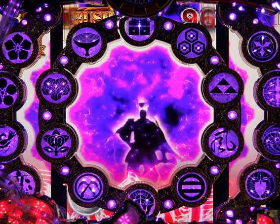 戦国BASARA(バサラ) パチンコ新台の戦国創世RUSH 足利義輝煽り