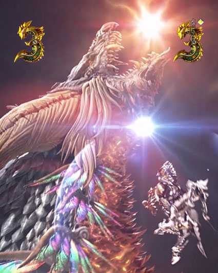 10カウントチャージ絶狼 パチンコ新台のDRAGON BLOOD