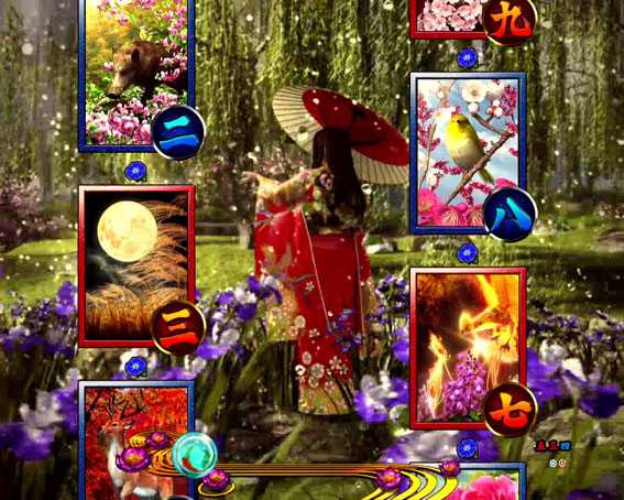 真花月2 夜桜バージョン パチンコ新台の図柄同期