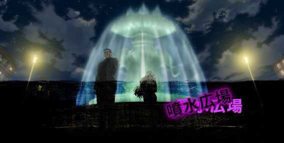 ブラックラグーン4 通常ステージ 噴水広場