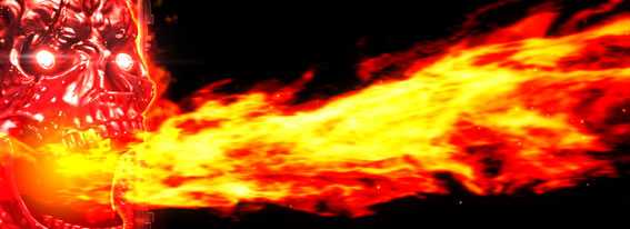 ブラックラグーン4 ドクロが炎を吐く