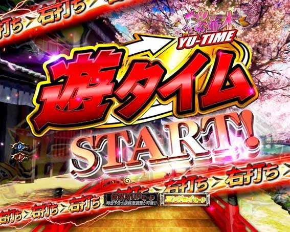 ぱちんこ 新・必殺仕置人 TURBO　遊タイム突入画面