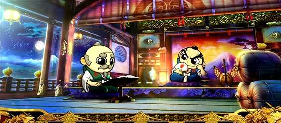 吉宗3 通常時のステージ 夜ステージ