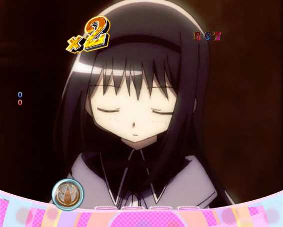 ぱちんこ 劇場版魔法少女まどか☆マギカ キュゥべえver.　落ちほむら背景